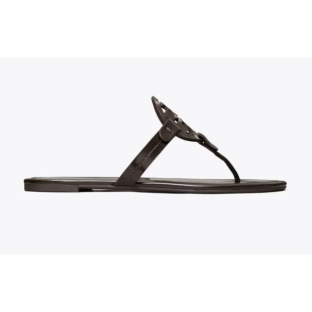 TORY BURCH Miller Square Toe Tan Sandals Women’s Size 10